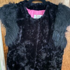 Skaist Taylor Women's Pink and Black Teddy Jacket